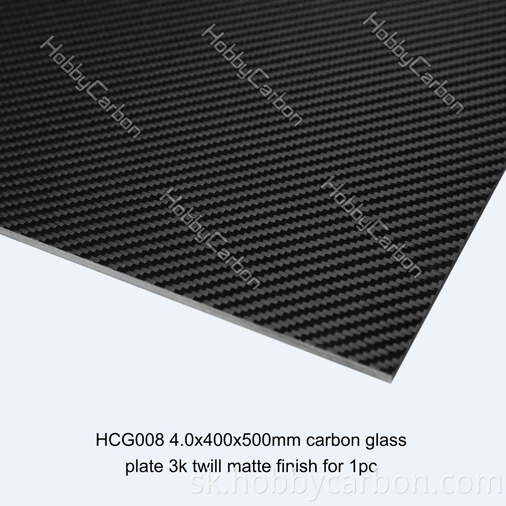 carbon glass sheet 4.0mm